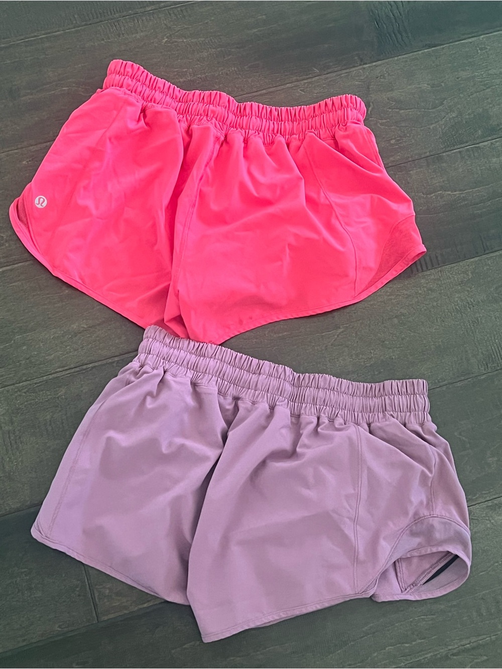 Lululemon size 6 Athletic Shorts - Pink and Lavender - Picture 2 of 4
